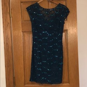Beautiful Beaded Adrianna Papell dress